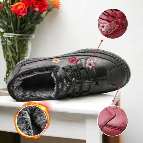 Rosalee™ – Warme Winter Schoenen van Veganistisch Leer