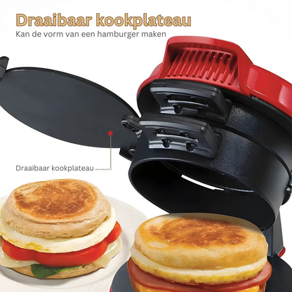 Sandwich Maker SnackCrafter voor Perfecte Sandwiches