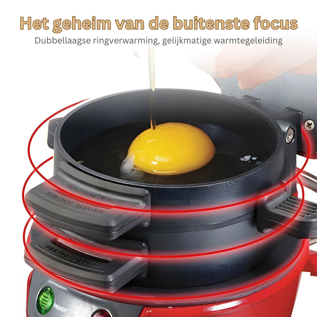 Sandwich Maker SnackCrafter voor Perfecte Sandwiches