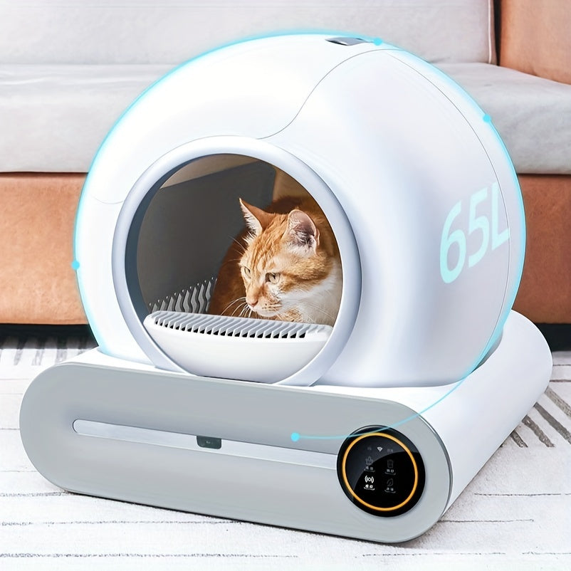 Royal Litter - Extra grote zelfreinigende kattenbak – Slim en zorgeloos 0