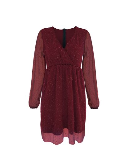 Rozanna™ – Dames Cocktailjurk met Glitterdetails voor Bruiloften & Feesten