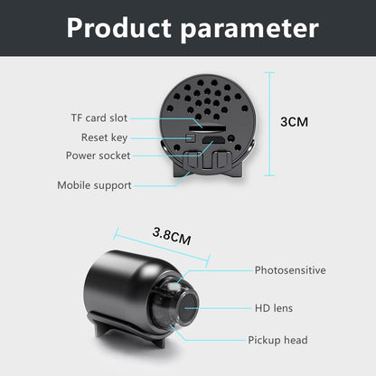 Mini Camera 1080P HD Draadloos voor Thuisbeveiliging
