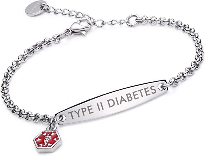 Diabetes Armband met Stemfunctie voor Noodgevallen