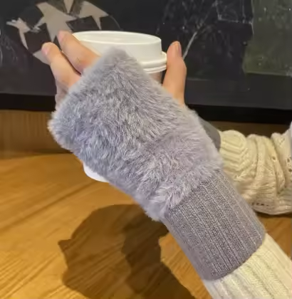 Vingerloze Handschoenen Unisex Fleece Warm en Zacht
