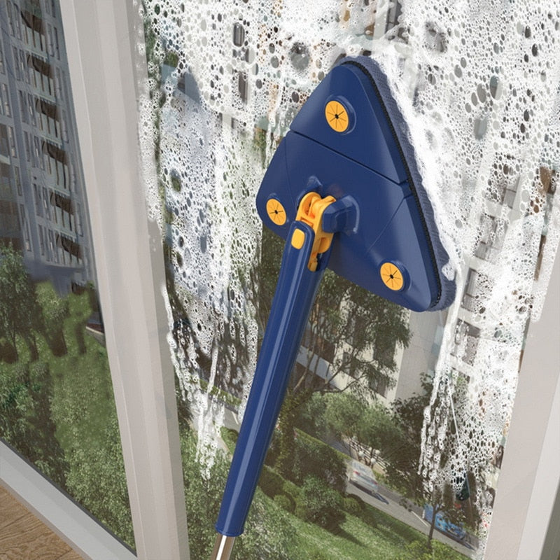 Dweilmop Flexibel Driehoekig voor Gemakkelijk Schoonmaken