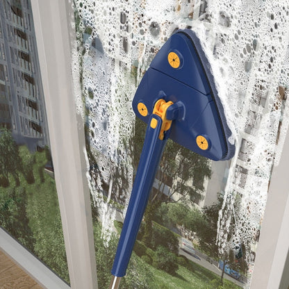 Dweilmop Flexibel Driehoekig voor Gemakkelijk Schoonmaken