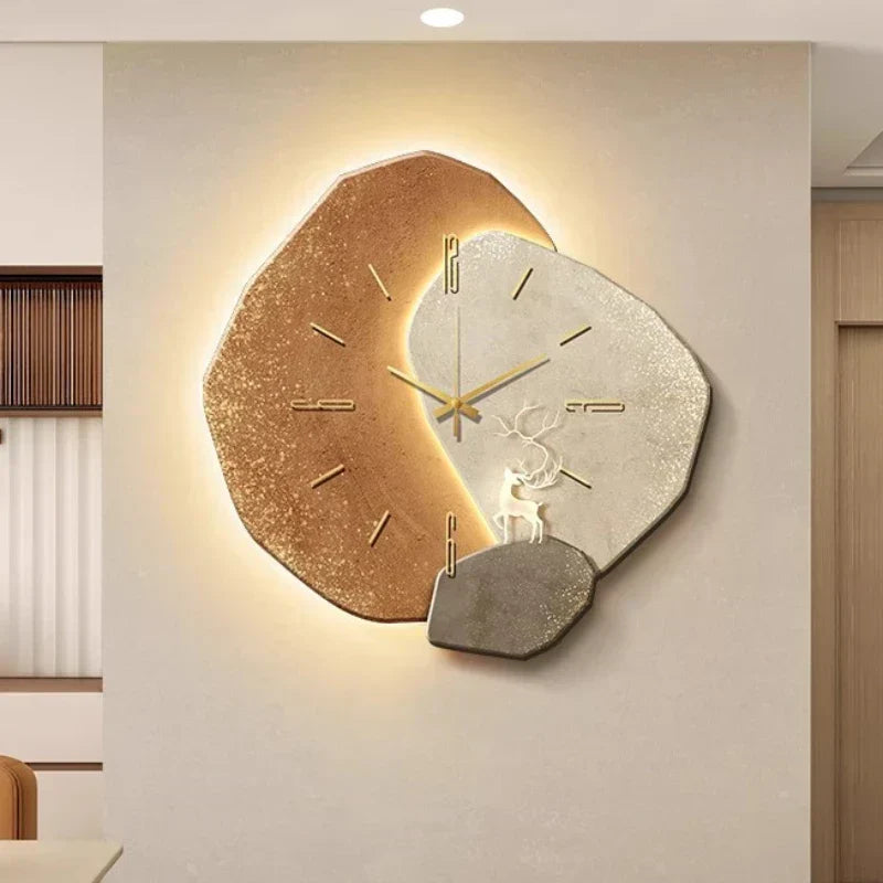 Wandklok Modern Design Verlichting Scandinavisch Luxe