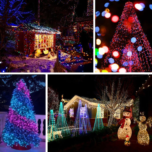 Kerstverlichting LED Uniek met Afstandsbediening en App - Velinix