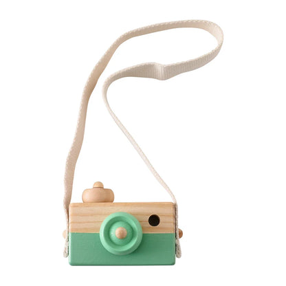Houten Camera Speelgoed voor Kinderen met Puzzel Functie