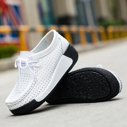 Leren Loafers Comfortabel Elegant Design