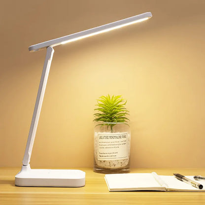 LED Bureaulamp Oplaadbaar Dimbaar USB Leeslamp Opvouwbaar - Velinix