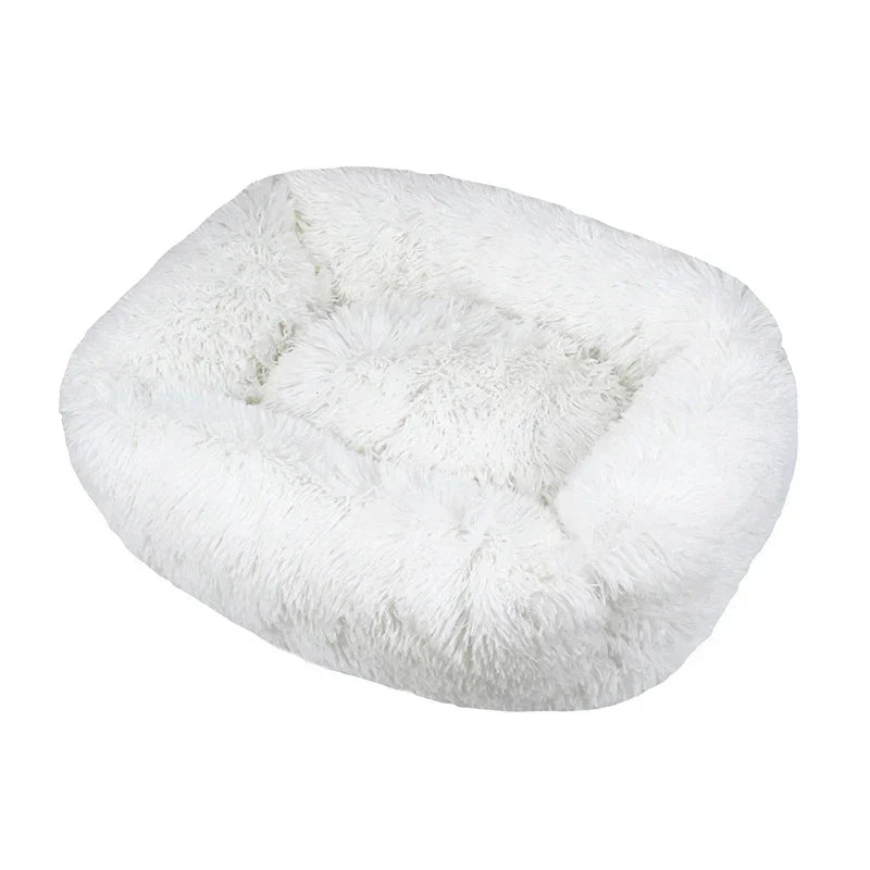 Pluche Hondenbed Luxe Wasbaar voor Honden en Katten