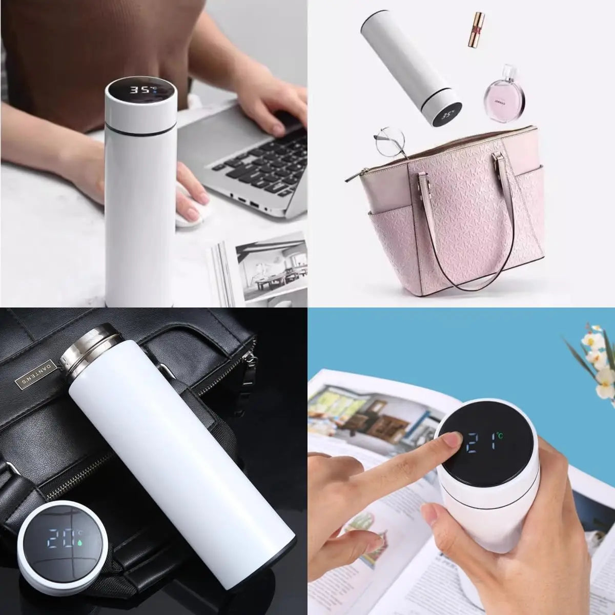 Thermosfles 500ml RVS - Houdt Drank Warm of Koud