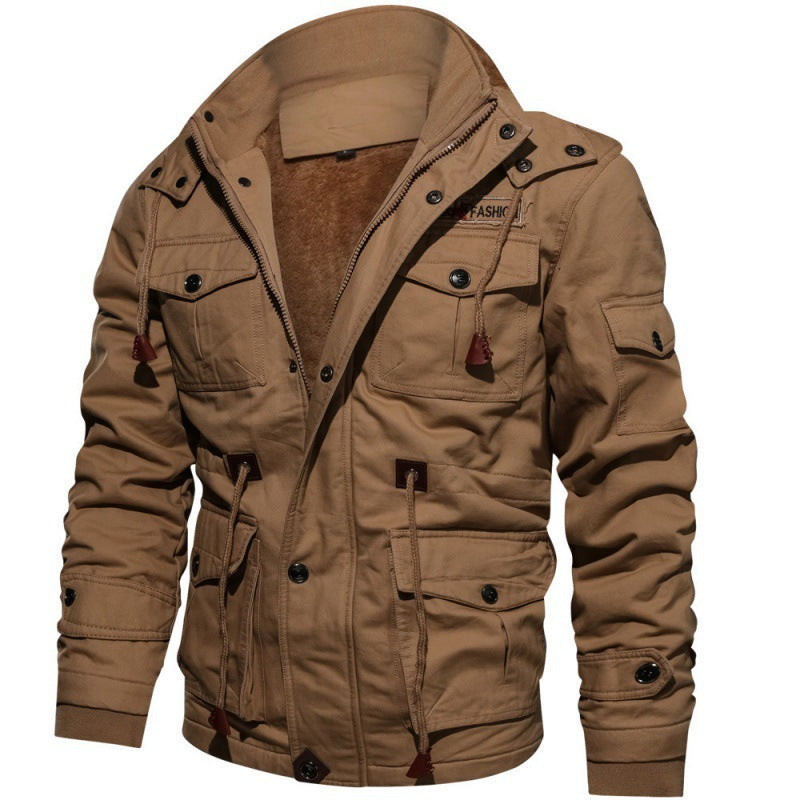 Heren Winterjas Fleece Waterdicht Modern Design