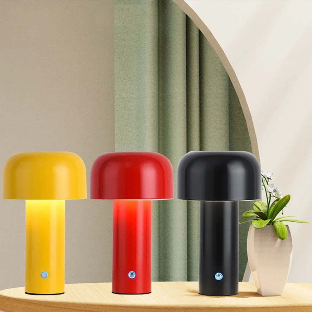 Slanke Paddenstoel Lamp Modern Design EternaGlow - Velinix