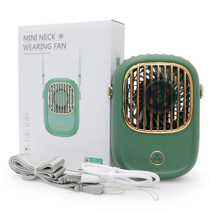 Draagbare Nekventilator Oplaadbaar voor Comfort Binnen en Buiten