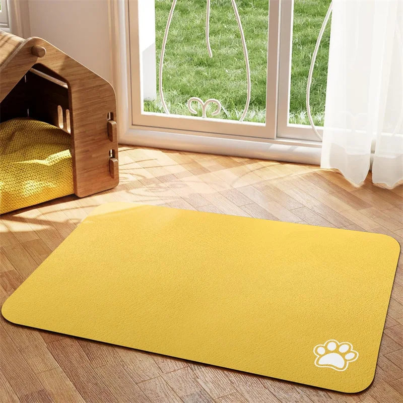 Huisdier Placemat Waterdicht en Absorberend voor Eenvoudige Reiniging
