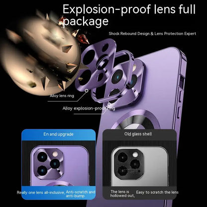 Magsafe iPhone Hoesje 360° Volledig Scherm Bescherming Aluminium - Velinix