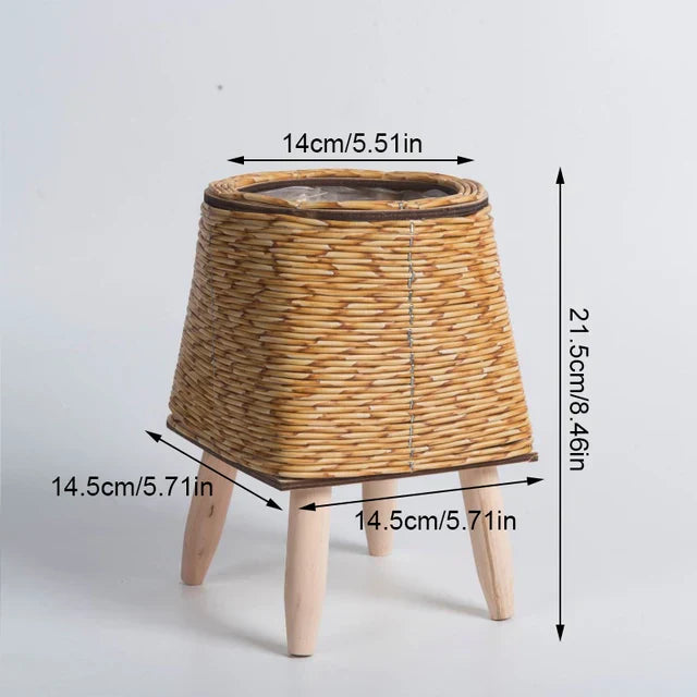 Nordica Grace Hoge Pot Scandinavisch Design Eenvoudig Wit