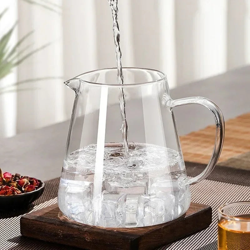 Glazen Theepot met Theefilter, 450-950ml, Hittebestendig