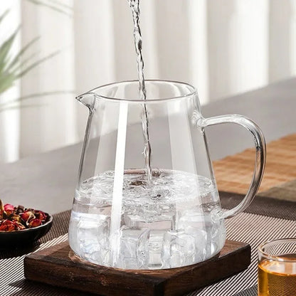 Glazen Theepot met Theefilter, 450-950ml, Hittebestendig