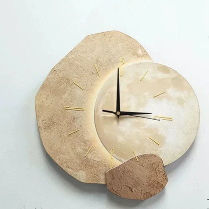 Variant image for Wandklok van Natuurlijk Hout – Stille Elegantie met Uniek Ontwerp voor Jouw Interieur-7