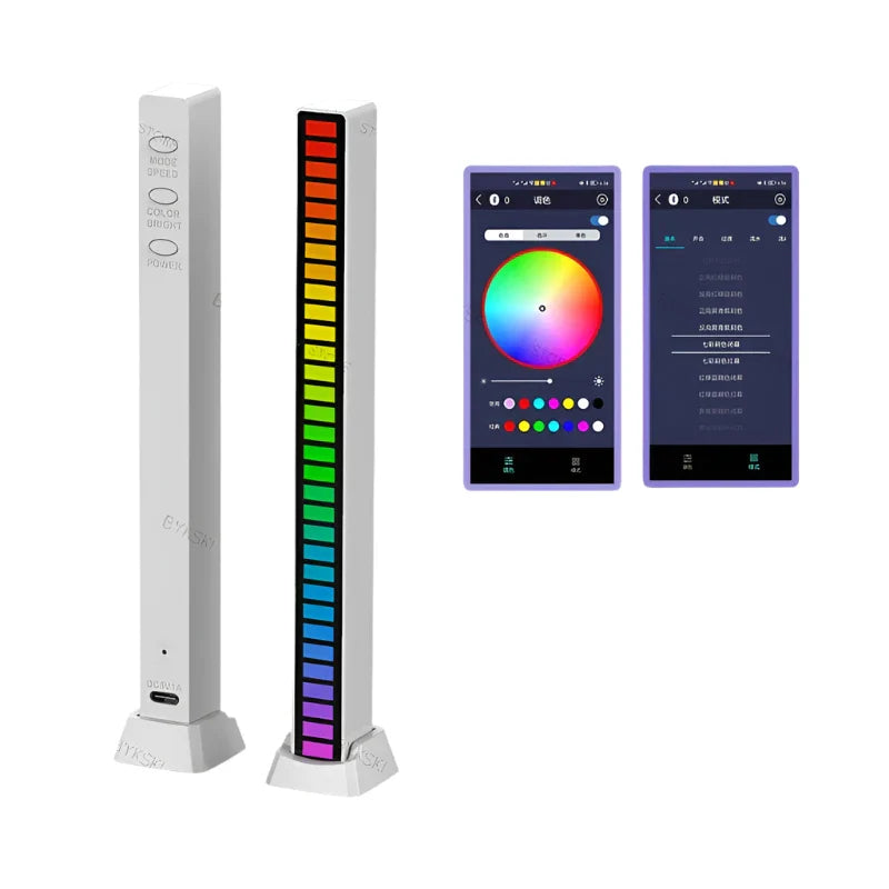 RGB Sfeerlamp voor Gaming met Stemgestuurde Verlichting
