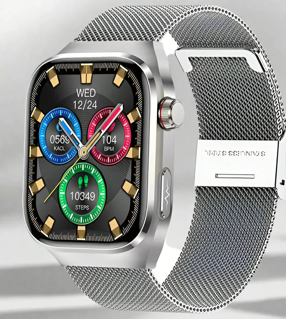 Smartwatch met ECG en Bloedglucose monitoring, Waterdicht