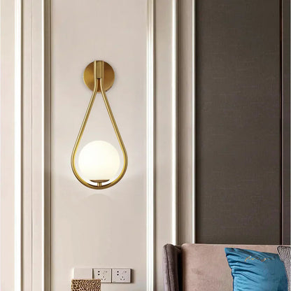 LED Wandlamp Dimbaar Modern Matglazen Design - Velinix