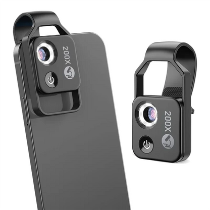 Microscoop voor Telefoon Met Verlichting en Vergroting