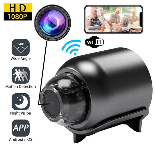 Mini Spionagecamera Draagbaar Discreet voor Bewaking - Velinix