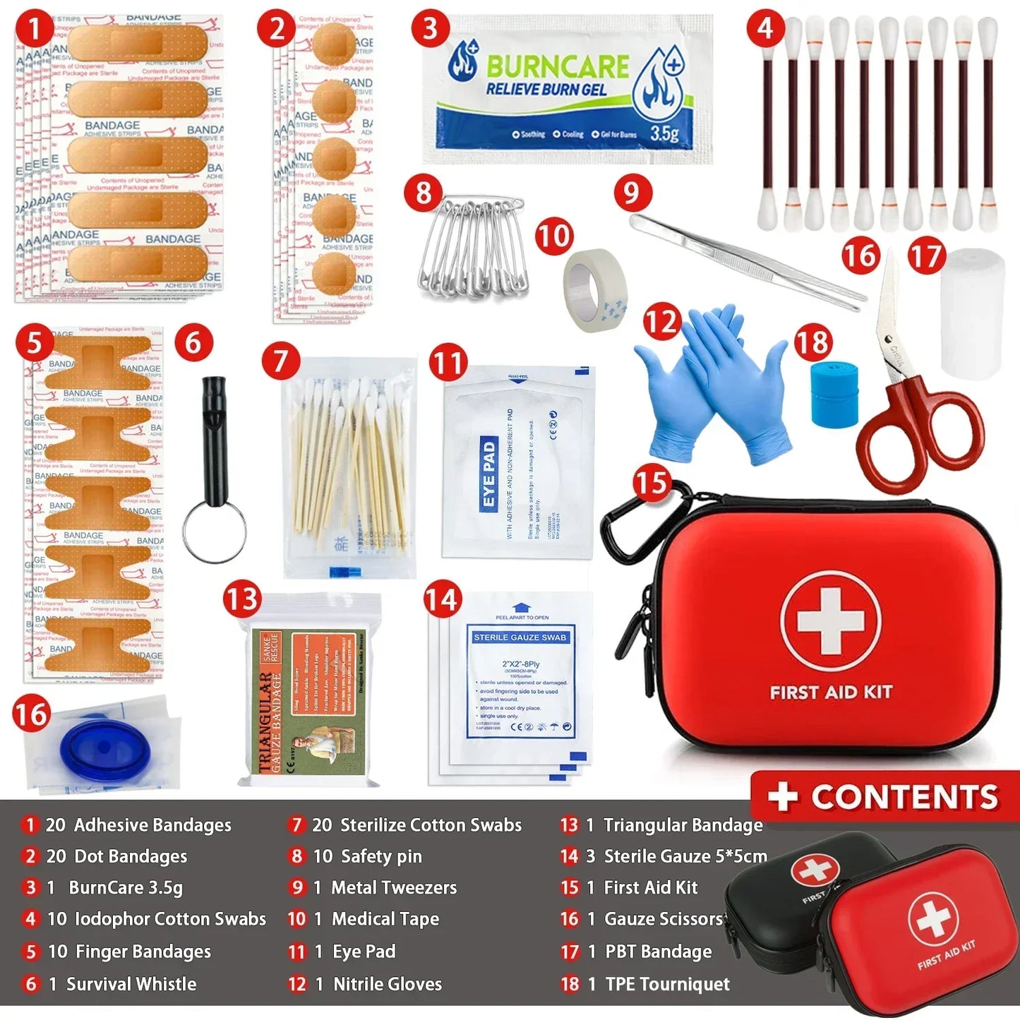 Noodpakket Outdoor Survival Kit voor Crisis