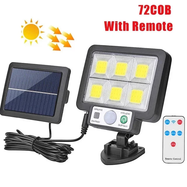 Noodlamp op Zonne-energie met Reservefunctie