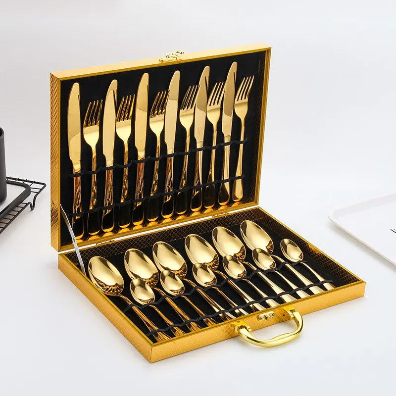 Gouden Bestek Set 18/10 Velinix Luxe