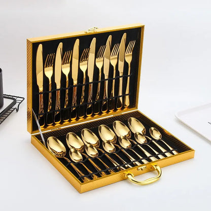 Gouden Bestek Set 18/10 Velinix Luxe
