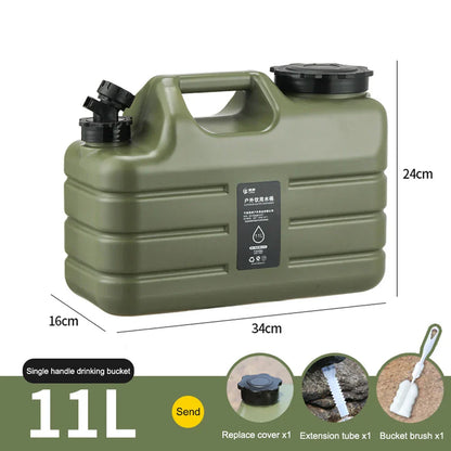Draagbare Watercontainer 12L AquaTrek Waterfles
