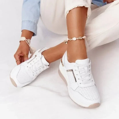 Dames Sneakers Comfortabel met Hak voor Buiten