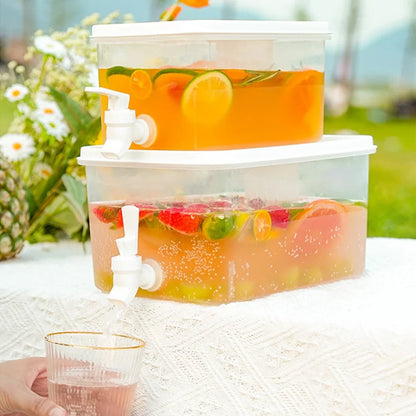 Waterijsdrankautomaat 10L met Kraantje en Deksel voor Koelkast