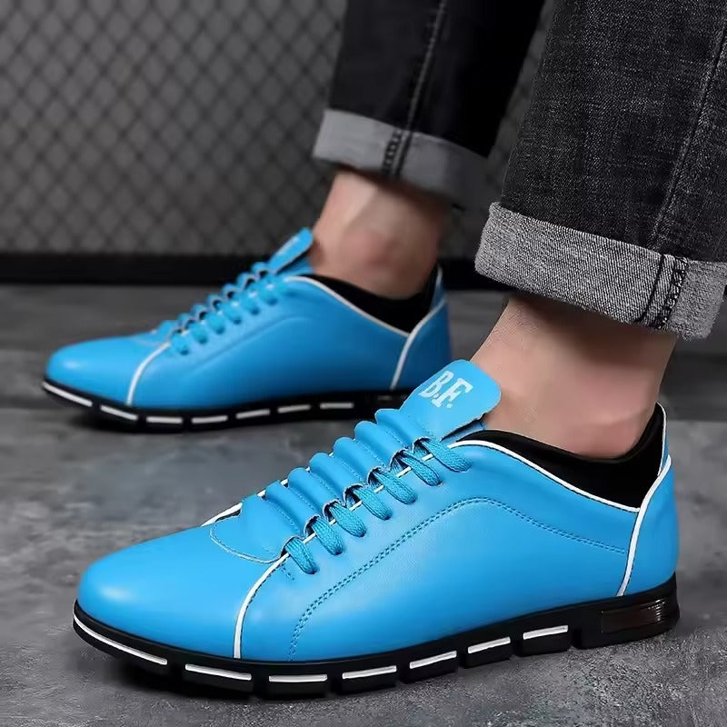 Leren Schoenen voor Mannen - Elegante Zaken- en Vrijetijdsschoenen - Velinix