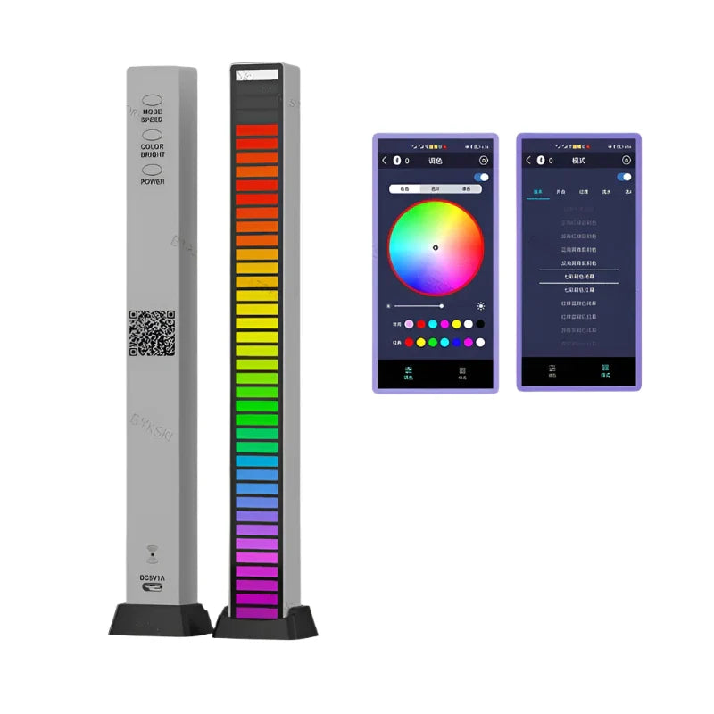 RGB Sfeerlamp voor Gaming met Stemgestuurde Verlichting