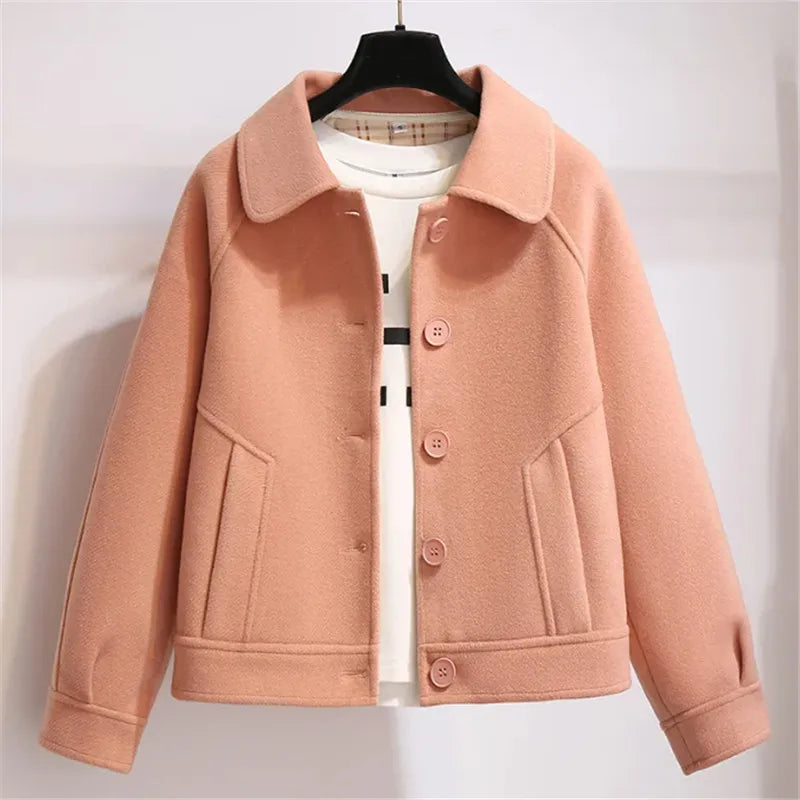 Variant image for Liselotte™ – Dames Jas met Omvouwbare Kraag en Luxe Comfort voor Winter-5