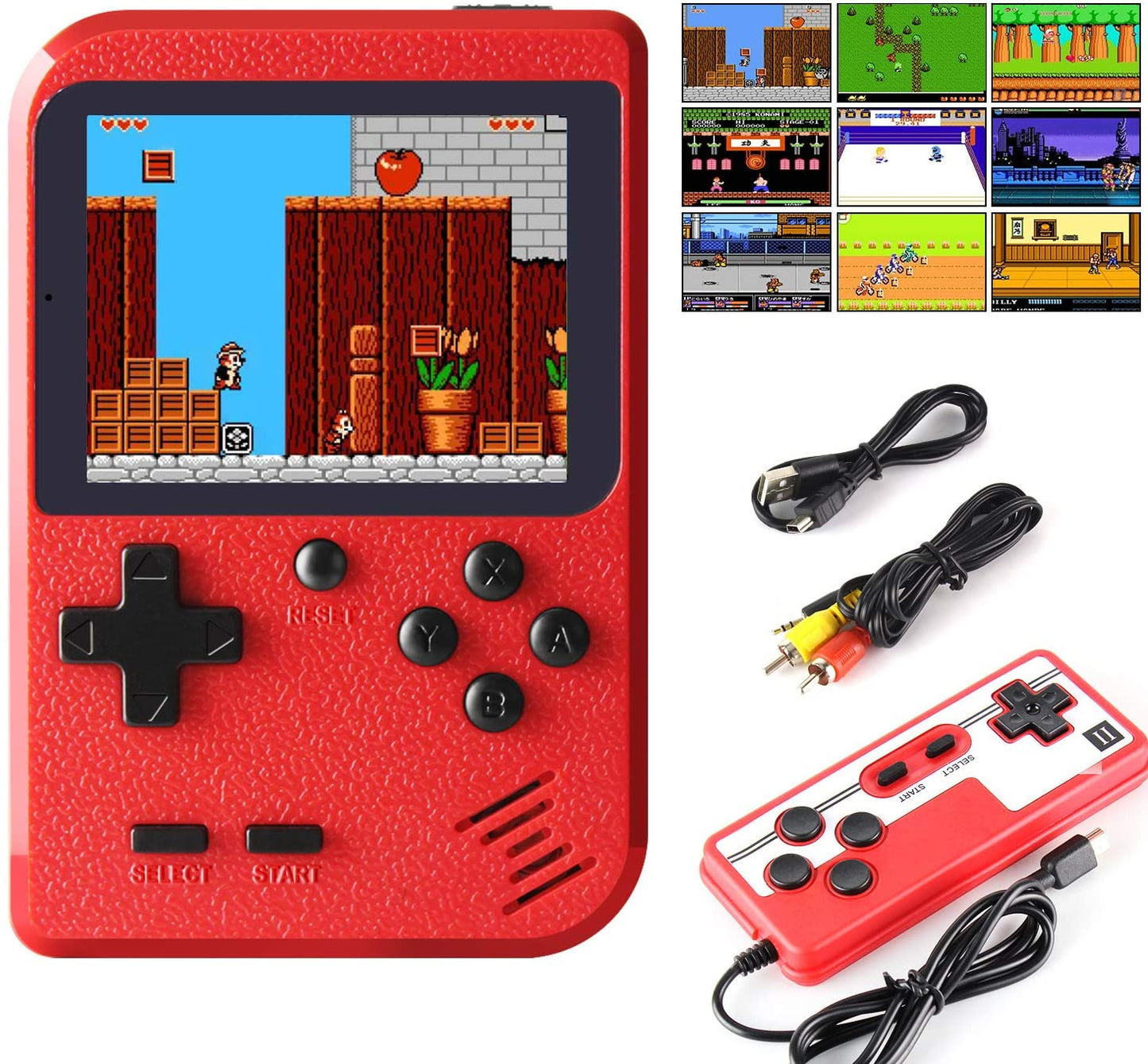 Retro Spelconsole Met 400 Games Inclusief