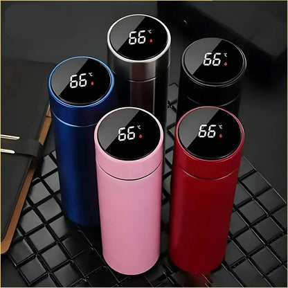 Thermosfles 500ml RVS - Houdt Drank Warm of Koud - Velinix