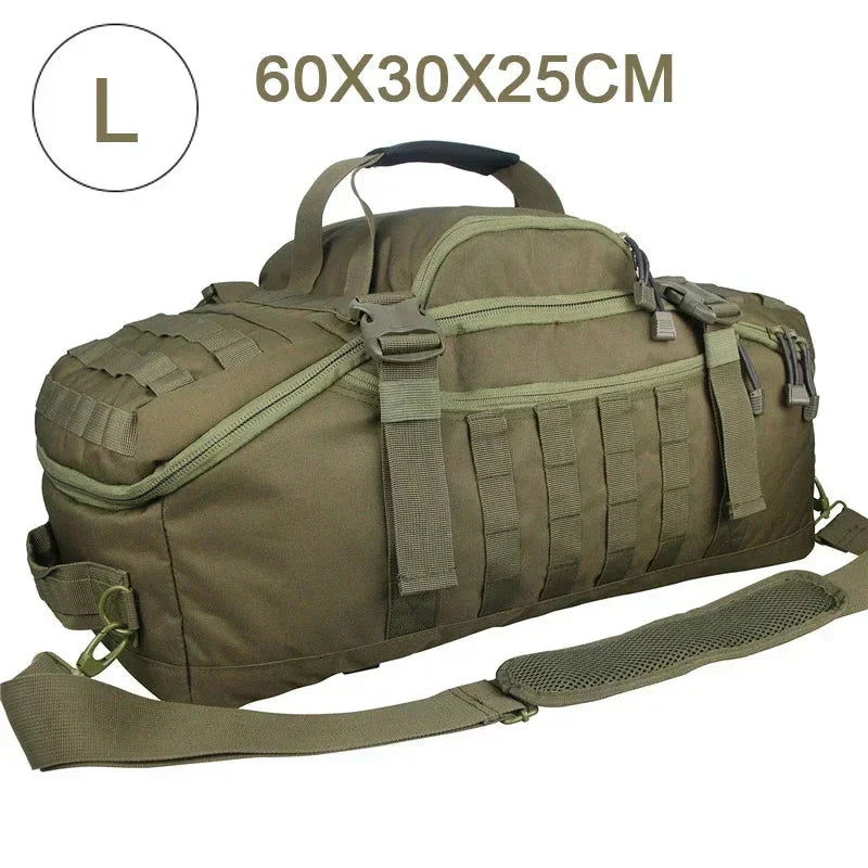 Tactische Reisrugzak Groot - Waterdicht en Robuust Duffle Bag