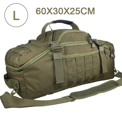 Tactische Reisrugzak Groot - Waterdicht en Robuust Duffle Bag