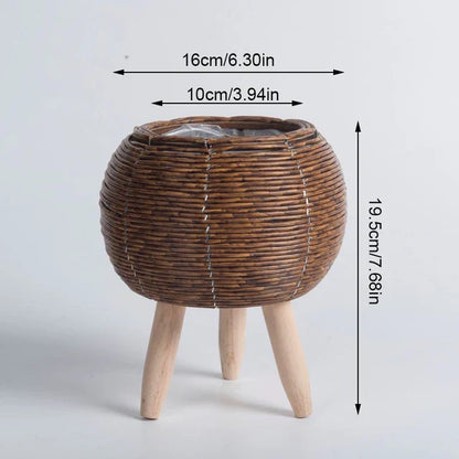 Nordica Grace Hoge Pot Scandinavisch Design Eenvoudig Wit