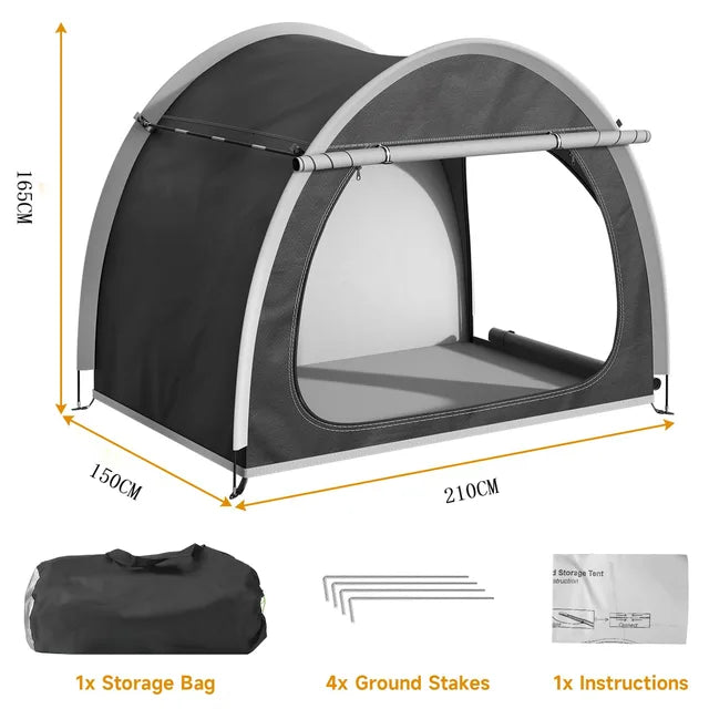 Fietsenberging Fietstent Waterproof Opslagbox