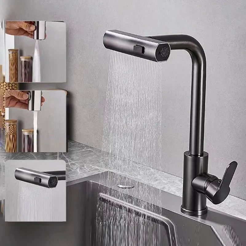Keukenkraan Waterval Design Stijlvol en Functioneel - Velinix