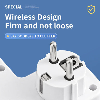 Stekkerdoos met USB-C en Overspanningsbescherming