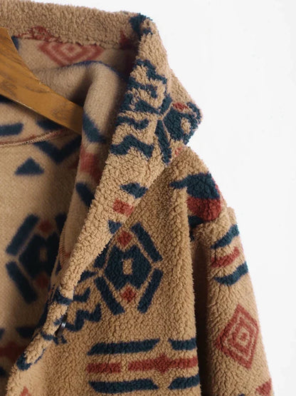 Vintage Azteek Jasje Trendy voor Vrouw en Man
